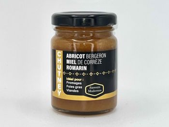 Chutney Abricot Miel de Corrèze Romarin