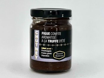 Chutney Figue aromatisé à la Truffe