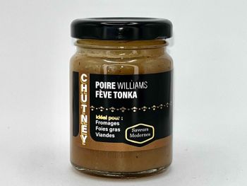 Chutney Poire Williams Fève Tonka