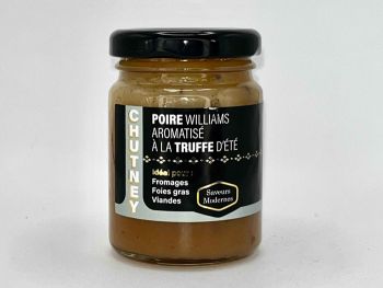 Chutney Poire Williams aromatisé à la Truffe