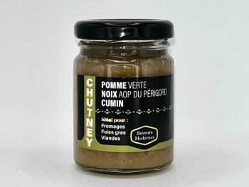 Chutney Pomme verte Noix Périgord AOP Cumin