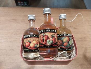 Panier 3 sauces piquantes