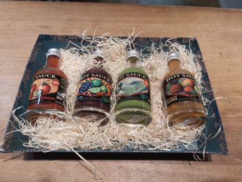 Panier 4 sauces piquantes
